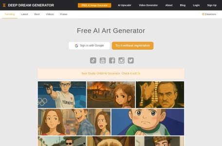 Deep Dream Generator