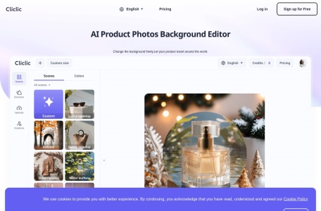 Cliclic AI 商品背景图编辑器