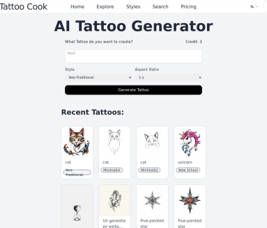 Tattoo Cook