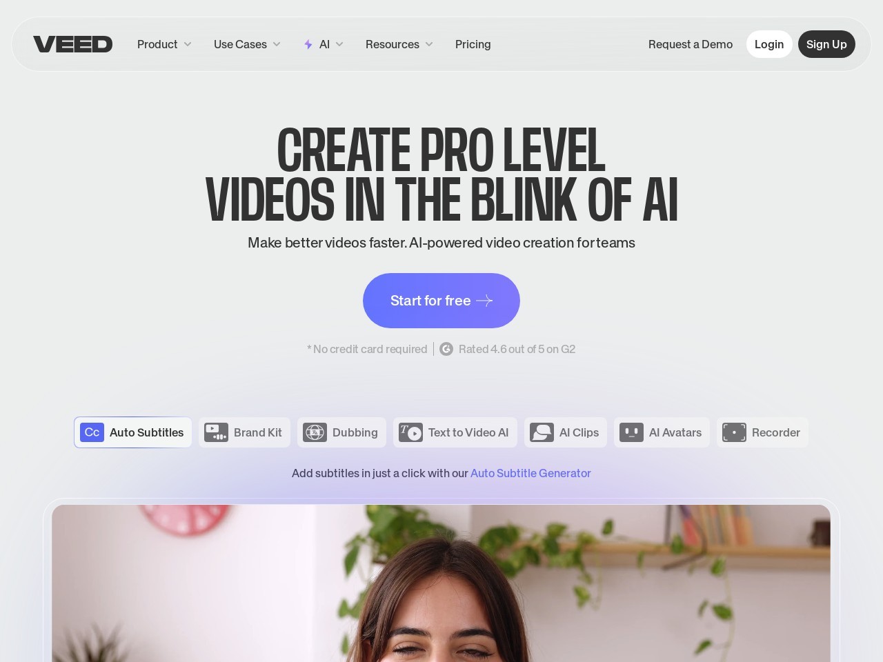 Veed Video Background Remover