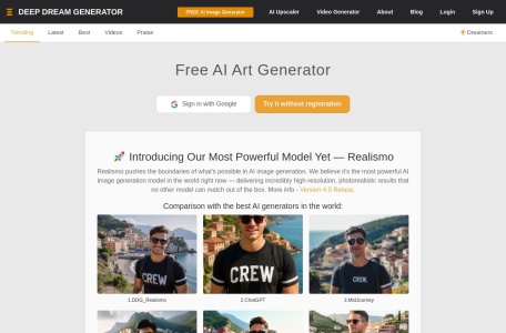Deep Dream Generator
