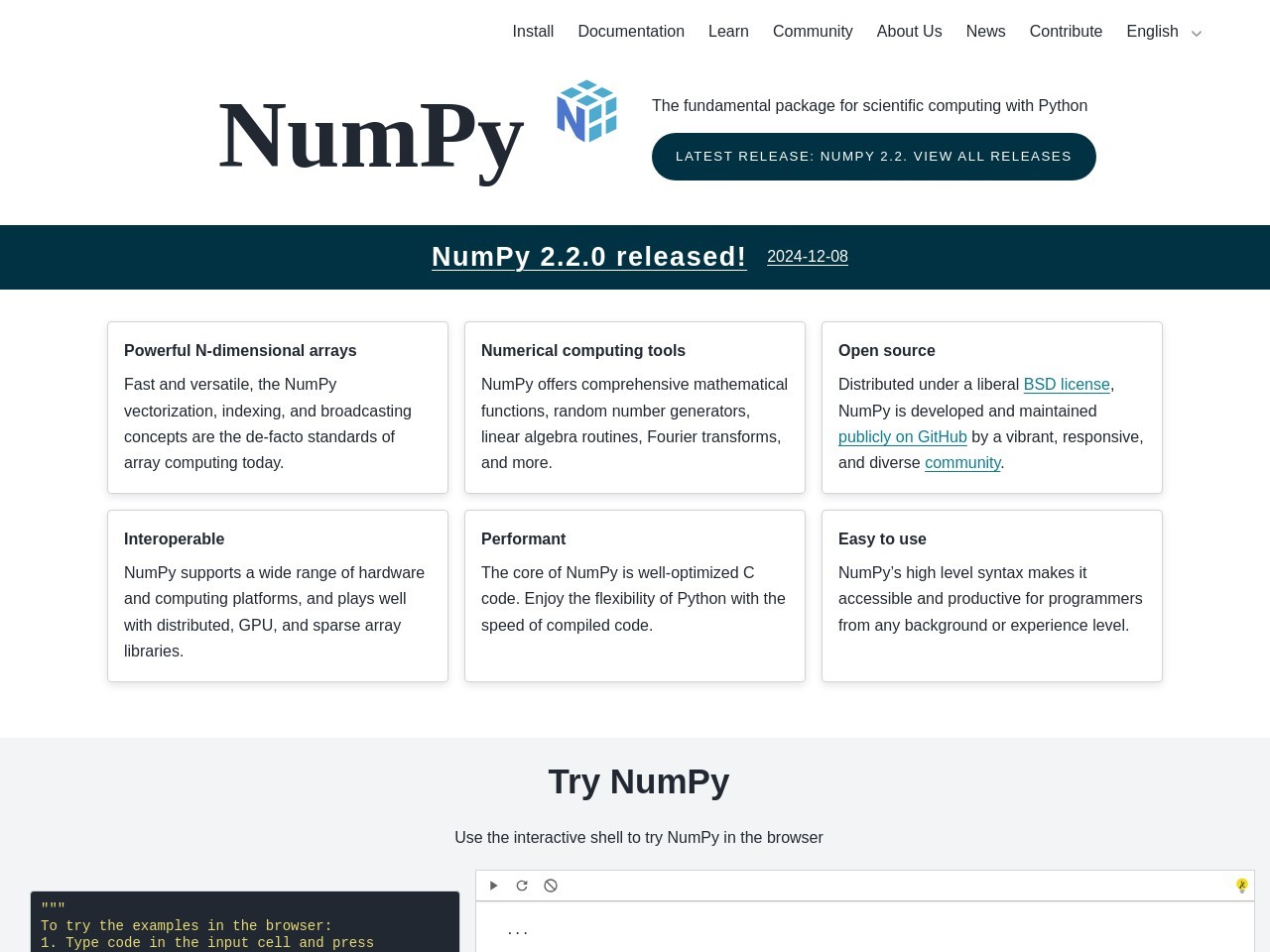The Foundation of Scientific Computing in Python: NumPy | LBB.AI ...