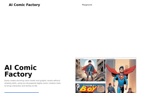 AI漫画书生成器