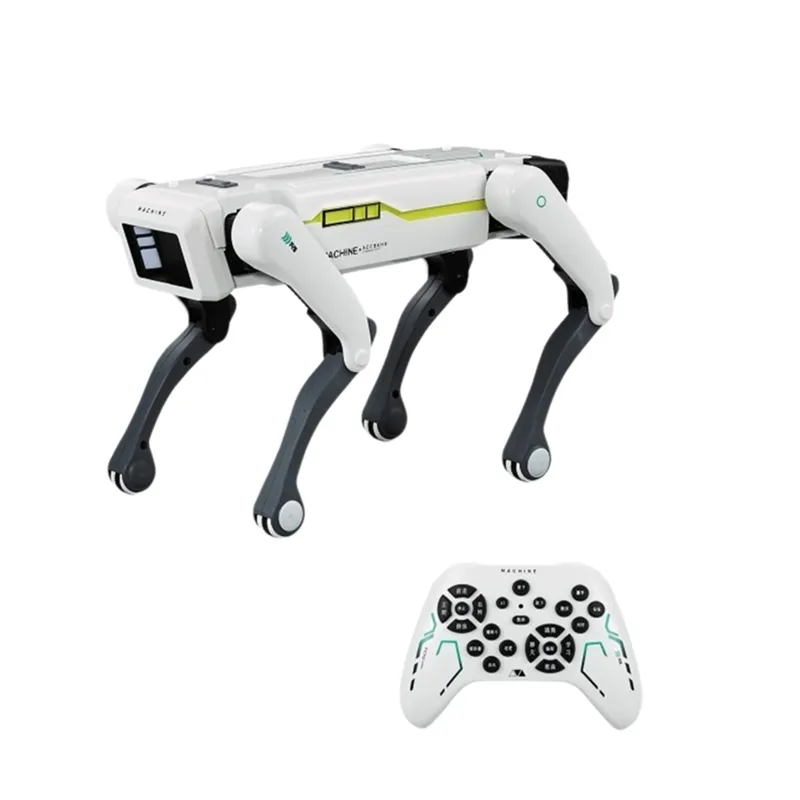 (THPE) AI Robot Intelligent Machine Dog Voice Dialogue AI Robot Phone Remote Control Programming Singing Dancing Machine Dog Kids Toys